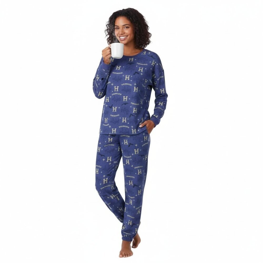 Character Womens 2-piece Lounge Set Harry Potter Warner Bros. Blue